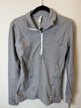 lululemon athletica Gray Herringbone Jacket